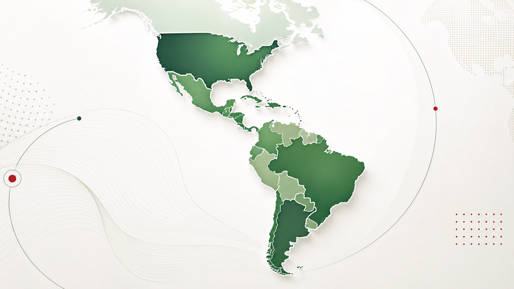 Cobertura regional de Global PCI en Estados Unidos, México y América Latina